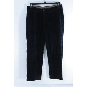 Polo Ralph Lauren Straight Leg Mens Bard Blue Corduroy Pants Size 33x30